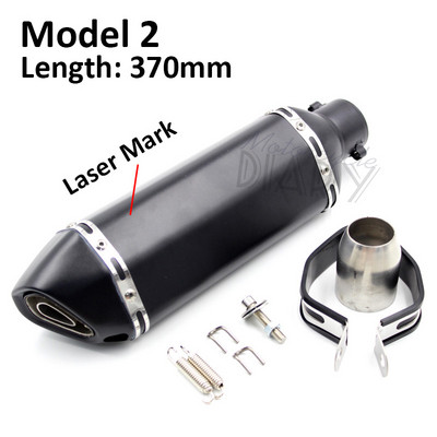 51 mm universalus motociklo lazerinis išmetimo duslintuvas vamzdžio duslintuvas DB Killer Pitbike Escape Motocross NMAX skirtas AK MT09 Racer GTS
