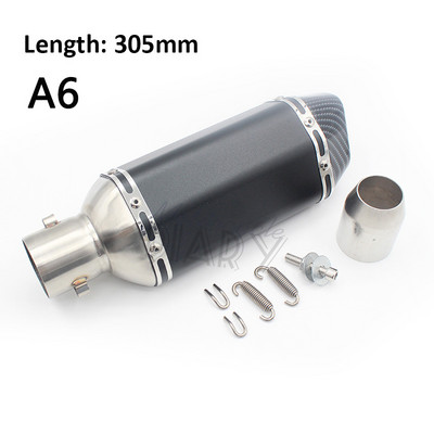 51 mm universalus motociklo lazerinis išmetimo duslintuvas vamzdžio duslintuvas DB Killer Pitbike Escape Motocross NMAX skirtas AK MT09 Racer GTS