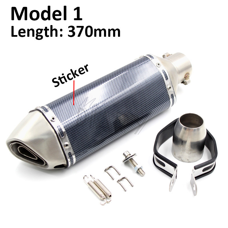 51 mm universalus motociklo lazerinis išmetimo duslintuvas vamzdžio duslintuvas DB Killer Pitbike Escape Motocross NMAX skirtas AK MT09 Racer GTS