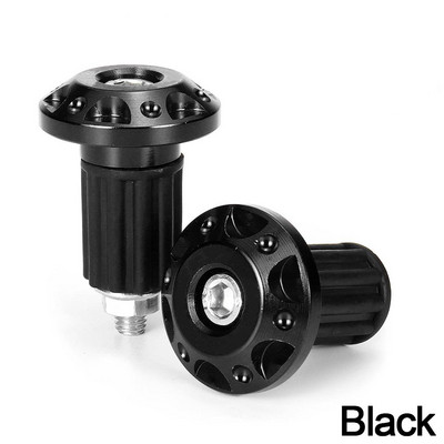 2 ks CNC rukoväte na riadidlá motocykla, koncovky riadidiel, posuvníky z hliníka pre rukoväť motocykla 16-18 mm, príslušenstvo pre motocykle