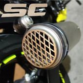 51 mm-es 60 mm-es bemeneti motorkerékpár kipufogócső SC szénszálas titán színes hangtompító GP-projekt DB gyilkos Motocross Nmax Xmax 155