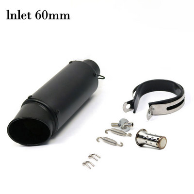 51 mm-es 60 mm-es bemeneti motorkerékpár kipufogócső SC szénszálas titán színes hangtompító GP-projekt DB gyilkos Motocross Nmax Xmax 155