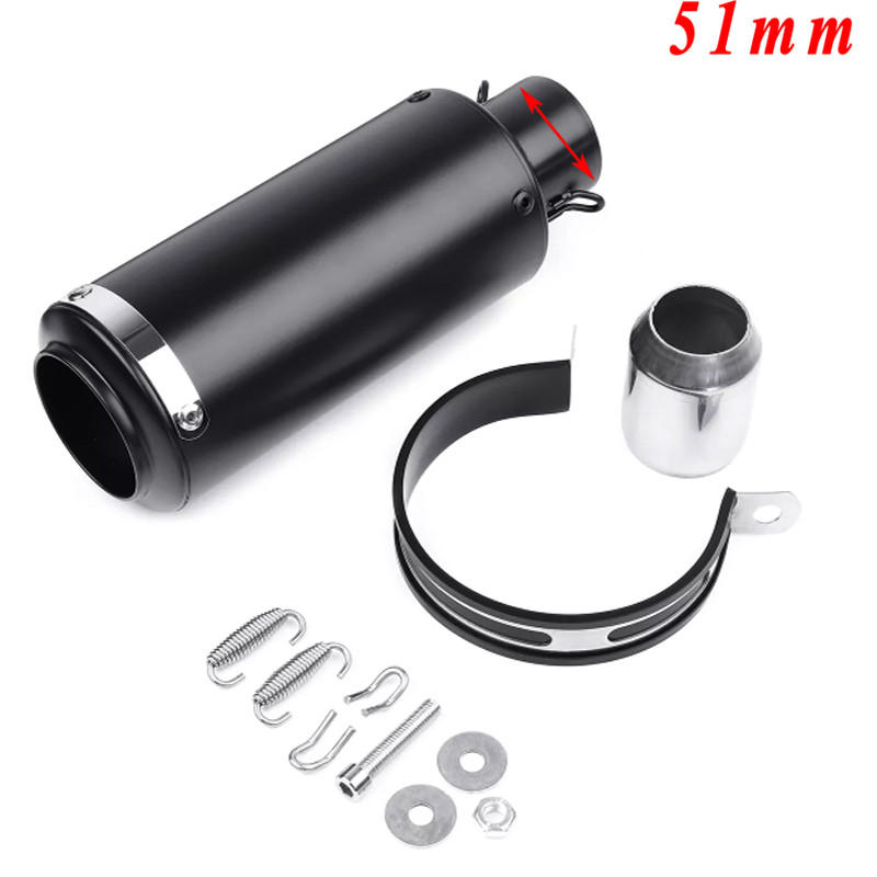 51 mm-es 60 mm-es bemeneti motorkerékpár kipufogócső SC szénszálas titán színes hangtompító GP-projekt DB gyilkos Motocross Nmax Xmax 155
