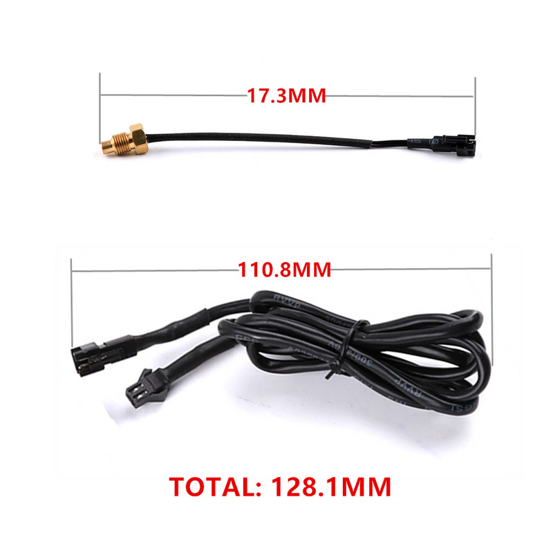 KOSO Mini3 motorkerékpár hőmérő Voltmérő időzítő a YAMXHA NMAX XMAX TMAX LED digitális kijelző négyszögletes vízhőmérséklethez