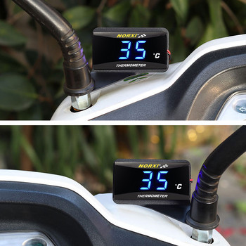koso мотоциклетен термометър Температура на водата Mini norxi метър За XMAX250 300 NMAX CB 400 CB500X Сензорни термометри