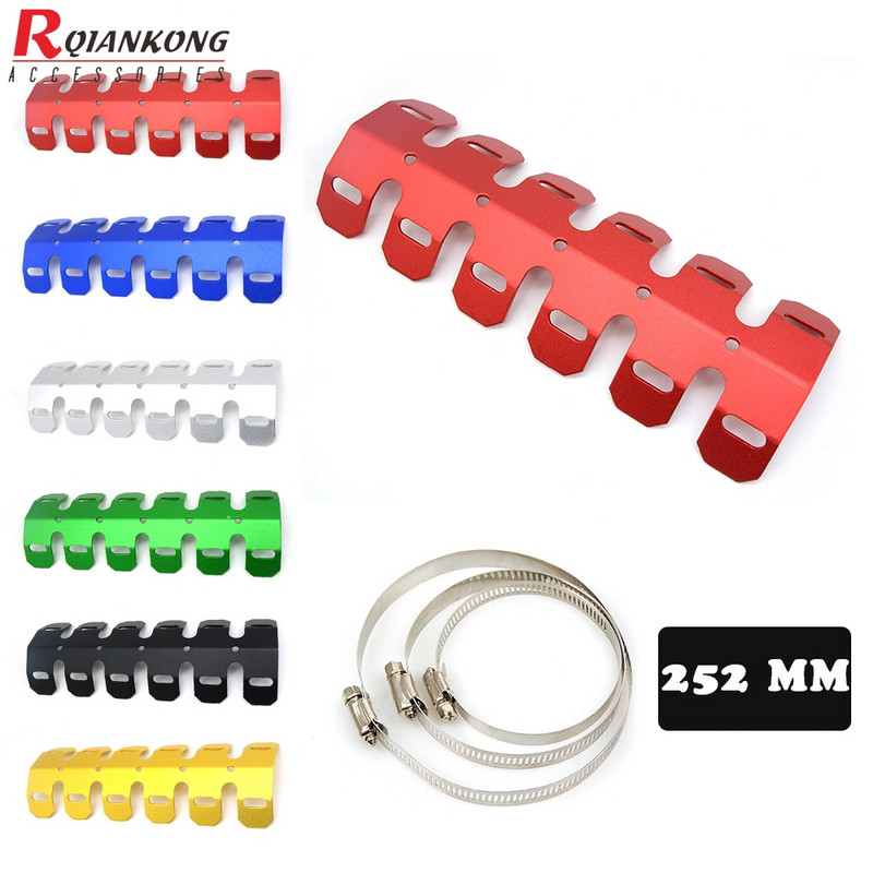 MOTO kipufogó kipufogócső lábvédő Apriia SX50 SXV450 Benelia Motard250 BJ250GY-2 BJ125GY-16A BX MOTARD BX-CROSS ENDURO