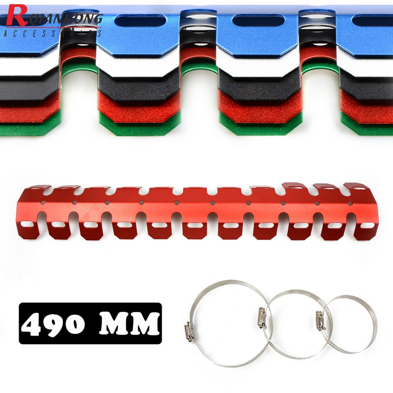 MOTO kipufogó kipufogócső lábvédő Apriia SX50 SXV450 Benelia Motard250 BJ250GY-2 BJ125GY-16A BX MOTARD BX-CROSS ENDURO