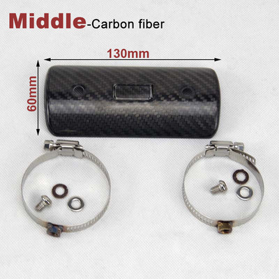 Motociklo išmetimo duslintuvas Anglies pluošto apsauga Escape Heat Shield dangčio apsauga nuo nuplikimo dangtelis z900 Pit Bike Vintage