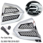 Pre Honda Gold Wing GL 1800 GL1800 F6B 2018-2021 2020 2019 Kryt mriežky chladiča, kryt motora, prevodovky, chróm/čierny