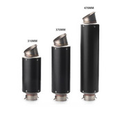 Uhlíkové vlákno, tlmič výfuku pre motocykel, Escape F800r trk502 gsxr750 msx125 cb650f z750 z900 z1000 pcx125 tmax 530