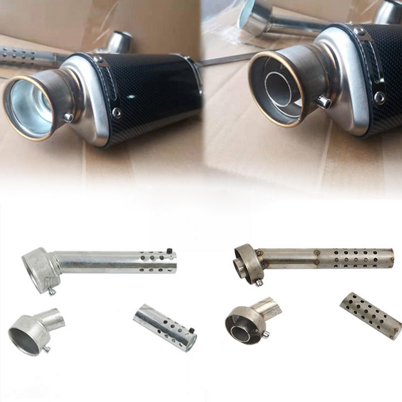 48 mm-es motorkerékpár kipufogó hangtompító betét terelőlemez vége DB nyomás célú kettős szabályozó magos cső killer hátsó kioldó Unive T3G7