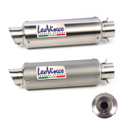 51mm Țeavă de evacuare pentru motocicletă slip-on Motocross Escape Moto cu eșapament E-mark pentru Kawasaki Z900 Ninja 400 Duke 125 MT07 CB400