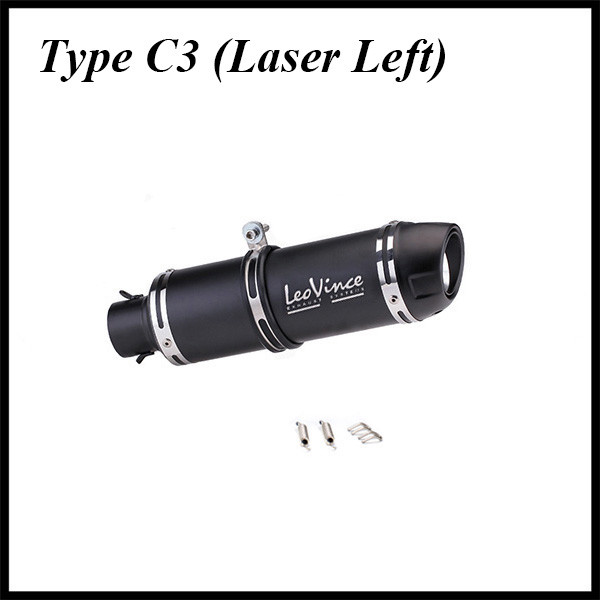 Admisie laterală stânga și dreaptă 51 mm țeavă tobe de eșapament pentru motocicletă LeoVince Motocicletă Motocross Escape Moto DB Killer Amortizor