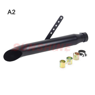 38-45mm motorcross kipufogó módosított Retro Cafe Racer motorkerékpár hangtompító rozsdamentes acél versenycsővég CG125 GN125 sr400