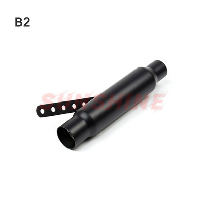 38-45mm motorcross kipufogó módosított Retro Cafe Racer motorkerékpár hangtompító rozsdamentes acél versenycsővég CG125 GN125 sr400