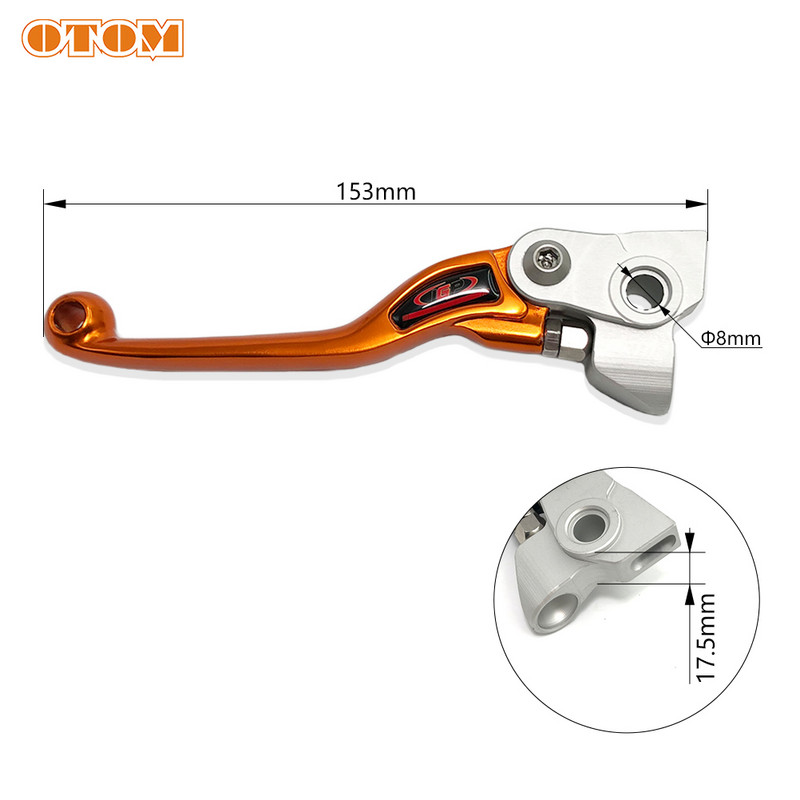 OTOM Motocross kuplungkar állítható alumínium fogantyúgyűrűk KTM EXC SXF SX XCF EXCF XC XCW HUSQVARNA FC FE 125 150 250 450-hez