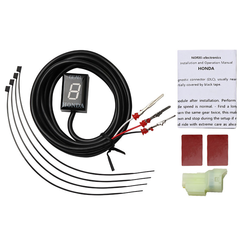 Indikator brzine za Španjolsku Honda CB500X VFR 800 CB1000R CB400SF CBR650F CB650F Motocikl 1-6 razina ECU utičnica