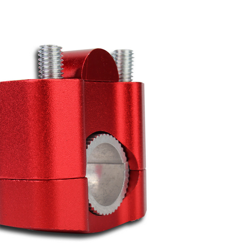 1 poros vairo stovų adapteris 7/8 colių motociklui 22 mm 28 mm visureigio motociklo strypo spaustukai motociklo vairo spaustukai