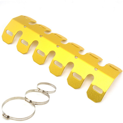 Motorkerékpár kipufogó kipufogócső lábvédő hőpajzs burkolat YAMAHA YZ125 YZ250 YZ426F YZ450F YZ250F YZ 125 250 426F 250F típushoz