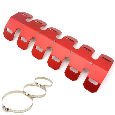 Motorkerékpár kipufogó kipufogócső lábvédő hőpajzs burkolat YAMAHA YZ125 YZ250 YZ426F YZ450F YZ250F YZ 125 250 426F 250F típushoz