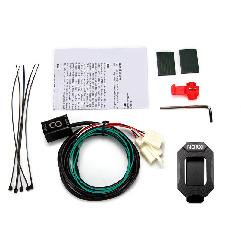 Sebességjelző Honda Hornet CBR600F F3 F4 F4i RR CB600F CBF500 VFR800 Fi 900RR 919RR 929RR 954RR SHADOW 750 sebességváltó kijelzőhöz 1-6