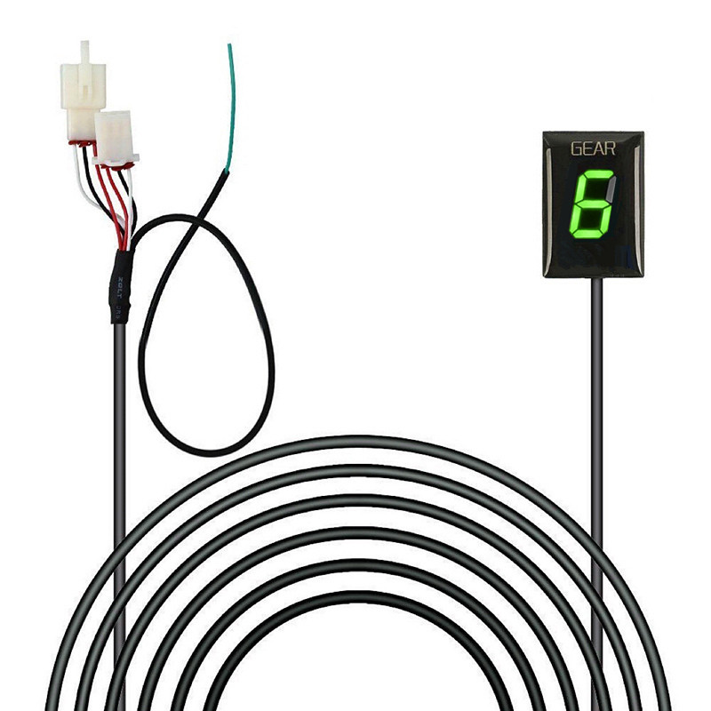 Sebességjelző Honda Hornet CBR600F F3 F4 F4i RR CB600F CBF500 VFR800 Fi 900RR 919RR 929RR 954RR SHADOW 750 sebességváltó kijelzőhöz 1-6