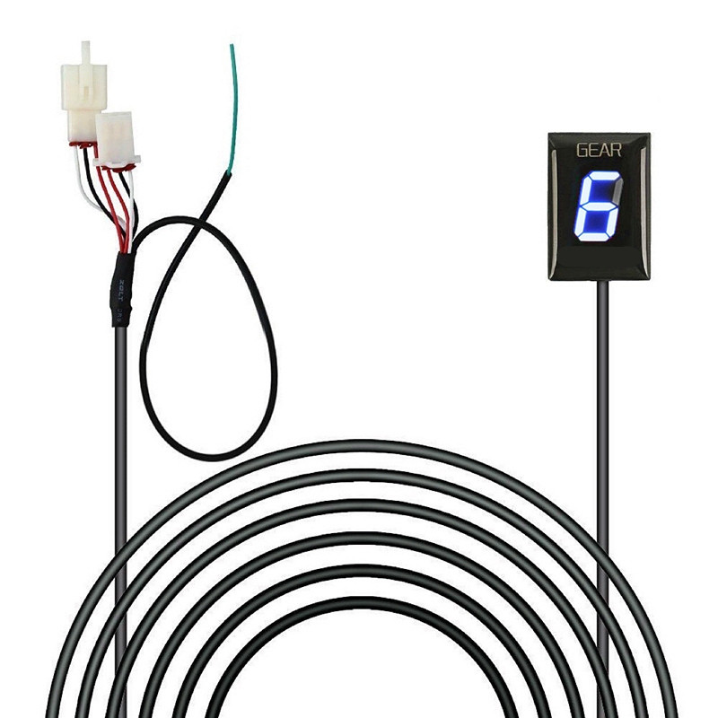 Sebességjelző Honda Hornet CBR600F F3 F4 F4i RR CB600F CBF500 VFR800 Fi 900RR 919RR 929RR 954RR SHADOW 750 sebességváltó kijelzőhöz 1-6