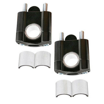 2 dalių CNC 22 mm 28 mm visureigio motociklo strypo spaustukai Vairo stovai Adapteris 7/8" 1-1/8 Pit Dirt motociklui