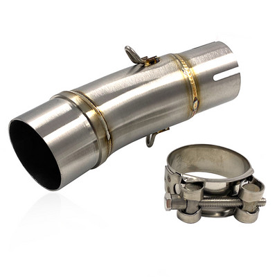 NINJA400 Țeavă de legătură mijlocie de evacuare pentru motocicletă, din oțel inoxidabil, pentru Kawasaki Z400 Ninja 400 2018 2019.