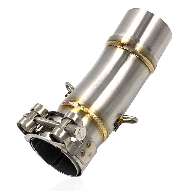 NINJA400 Țeavă de legătură mijlocie de evacuare pentru motocicletă, din oțel inoxidabil, pentru Kawasaki Z400 Ninja 400 2018 2019.