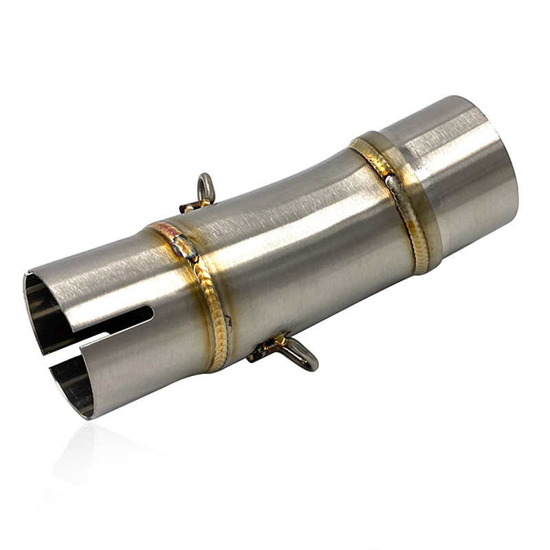 NINJA400 Țeavă de legătură mijlocie de evacuare pentru motocicletă, din oțel inoxidabil, pentru Kawasaki Z400 Ninja 400 2018 2019.