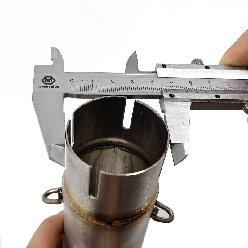 NINJA400 Țeavă de legătură mijlocie de evacuare pentru motocicletă, din oțel inoxidabil, pentru Kawasaki Z400 Ninja 400 2018 2019.