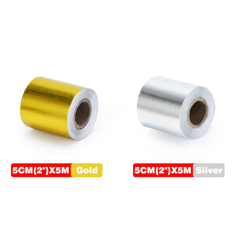 Ohňovzdorný sklolaminátový pás, automobilový motocykel, repasovaná tepelná izolačná páska, tepelná fólia na výfuk, tepelná ochrana, páska 1613