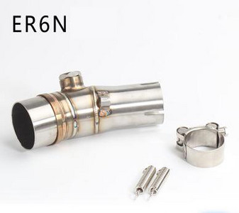 Adaptér na pripojenie stredného výfukového potrubia motocykla ER6N R25 Z250 Z250SL pre Kawasaki ER6N R25 Z250 Z250SL AK063