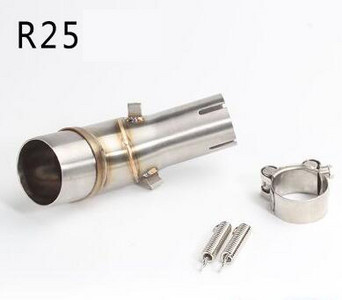 Adaptér na pripojenie stredného výfukového potrubia motocykla ER6N R25 Z250 Z250SL pre Kawasaki ER6N R25 Z250 Z250SL AK063