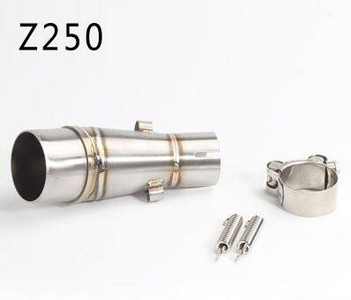 Adaptér na pripojenie stredného výfukového potrubia motocykla ER6N R25 Z250 Z250SL pre Kawasaki ER6N R25 Z250 Z250SL AK063