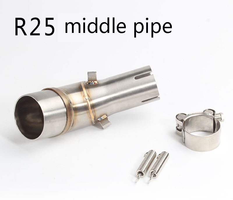 Adaptér na pripojenie stredného výfukového potrubia motocykla ER6N R25 Z250 Z250SL pre Kawasaki ER6N R25 Z250 Z250SL AK063
