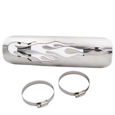 Chrómový kryt výfuku pre motocyklový tlmič výfuku pre Harley Dyna Cruiser Road King Softail Sportster atď.