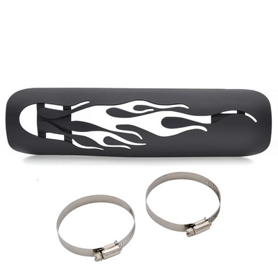 Chrómový kryt výfuku pre motocyklový tlmič výfuku pre Harley Dyna Cruiser Road King Softail Sportster atď.