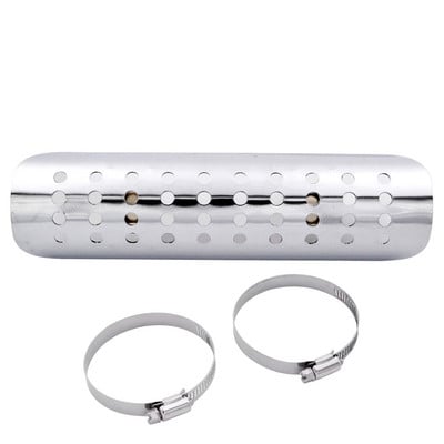 Chrómový kryt výfuku pre motocyklový tlmič výfuku pre Harley Dyna Cruiser Road King Softail Sportster atď.