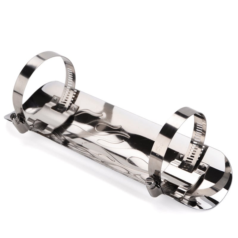 Chrómový kryt výfuku pre motocyklový tlmič výfuku pre Harley Dyna Cruiser Road King Softail Sportster atď.