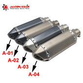 Alconstar - 51 mm univerzálny tlmič výfuku pre motocykel AK Yoshimura, Escape Moto CBR125 CB400 TMAX530 GSXR650 Racing