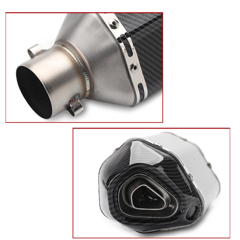 Tlmič výfuku pre motocykel, štvorkolku, Ak, dlhý typ 470 mm, pre DB Killer, univerzálny TMAX530 500 CB400 CF400