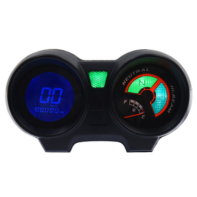 Nový LCD univerzálny motocyklový rýchlomer s digitálnym meračom ODO, rozhranie TRIP, počítadlo kilometrov pre Brazíliu TITAN 150 Honda CG150 2004-2009