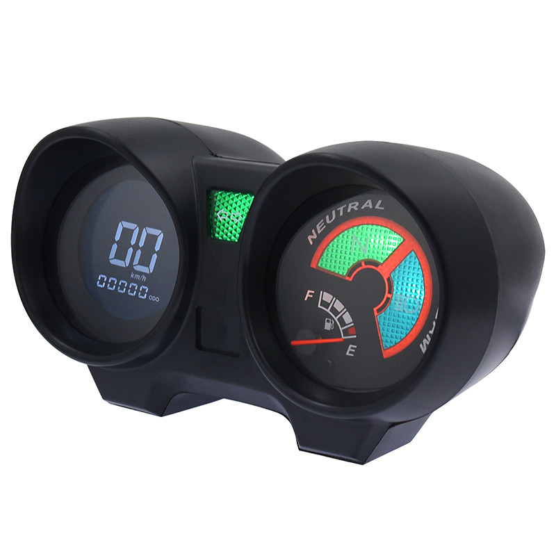 Nový LCD univerzálny motocyklový rýchlomer s digitálnym meračom ODO, rozhranie TRIP, počítadlo kilometrov pre Brazíliu TITAN 150 Honda CG150 2004-2009