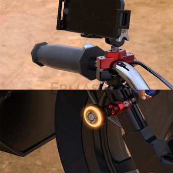 Σφιγκτήρας προφυλακτήρα βραχίονα stent 32-54mm Βοηθητικός συνδετήρας προβολέα Βάση τιμόνι GPS Light Deco Αξεσουάρ τροποποίησης