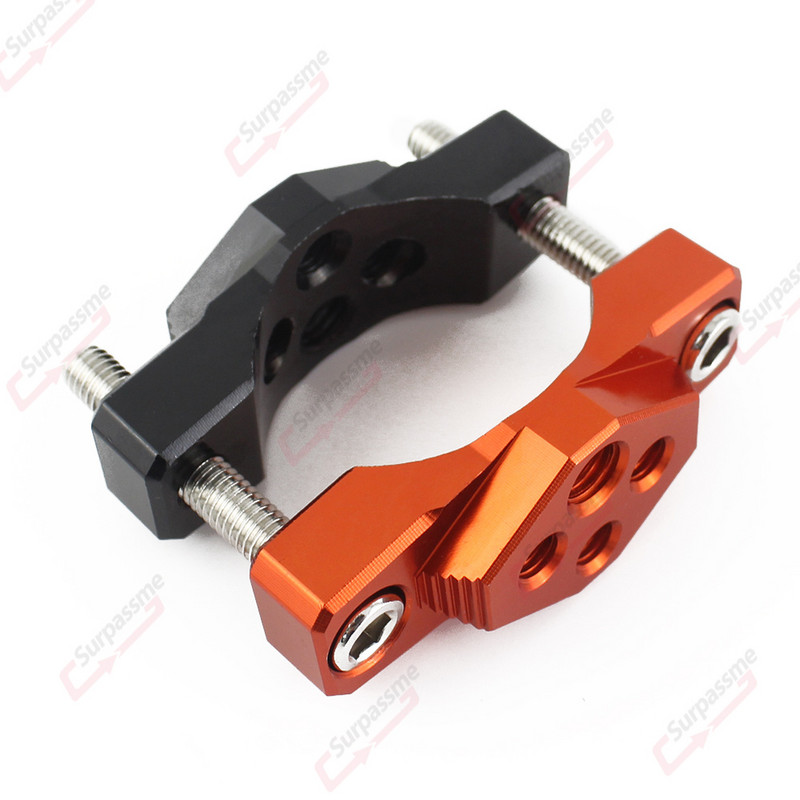 Motocyklový stent 32-54MM Držiak nárazníka Svorka pomocného reflektora Svorka GPS Držiak riadidiel Svetlo Deco Modifikácia Príslušenstvo