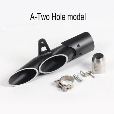 Motocyklový tlmič výfuku z uhlíkových vlákien, dvojitý nasúvací výfuk Escape Moto pre SUZUKI YAMAHA R6 Z900 zx6r cbr500r gsxr1000r