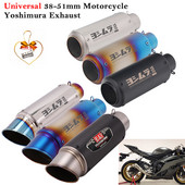 Univerzálny motocykel 51MM Yoshimura výfukové potrubie Escape Modify Moto Scooter tlmič výfuku DB Killer Remova pre CBR1000RR MT09 R1 DUKE