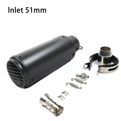 r6 racing 51mm 60mm motociklo sc išmetimo vamzdis tinka GP projekto mikropolio duslintuvui anglies pluošto išmetimui su DB Killer